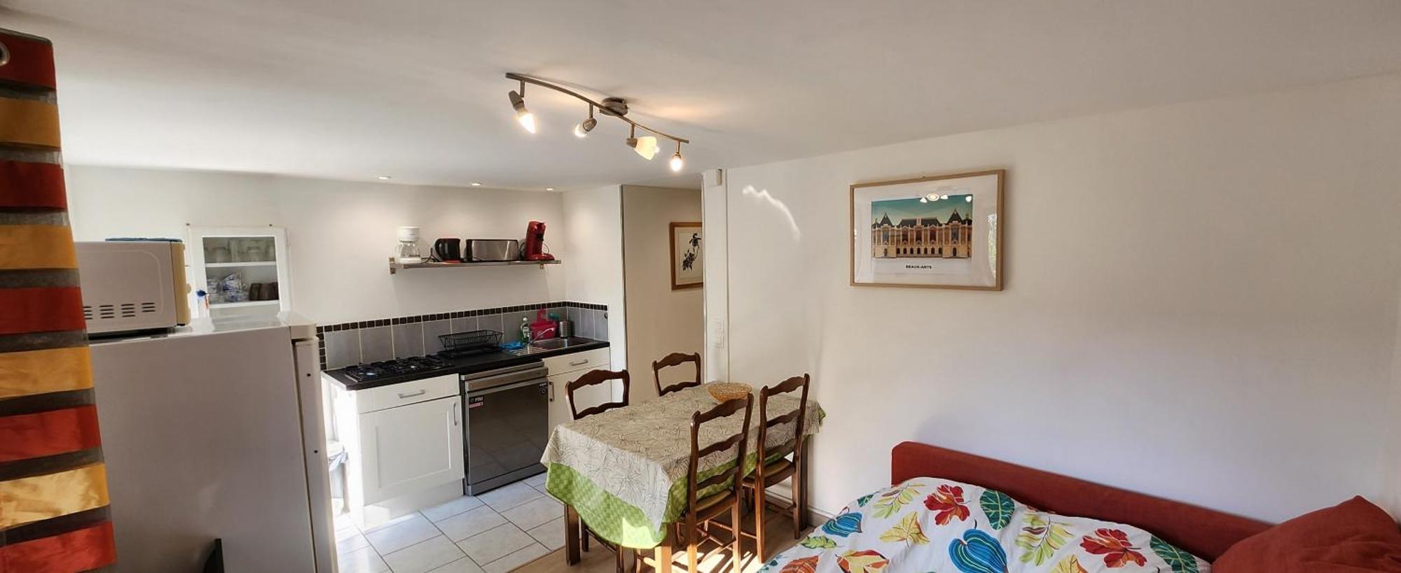 Studio, Mons Sart, Proche Lille Et Metro Dış mekan fotoğraf
