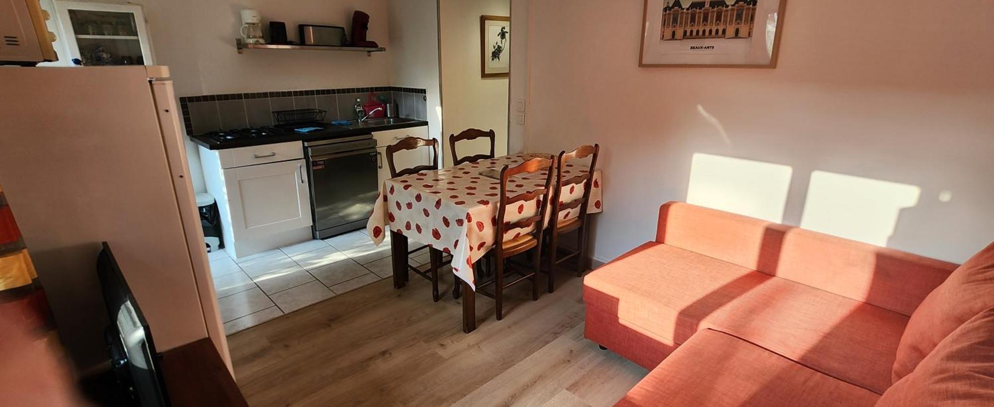 Studio, Mons Sart, Proche Lille Et Metro Dış mekan fotoğraf